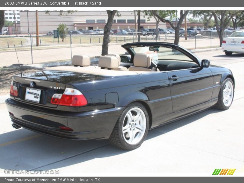 Jet Black / Sand 2003 BMW 3 Series 330i Convertible