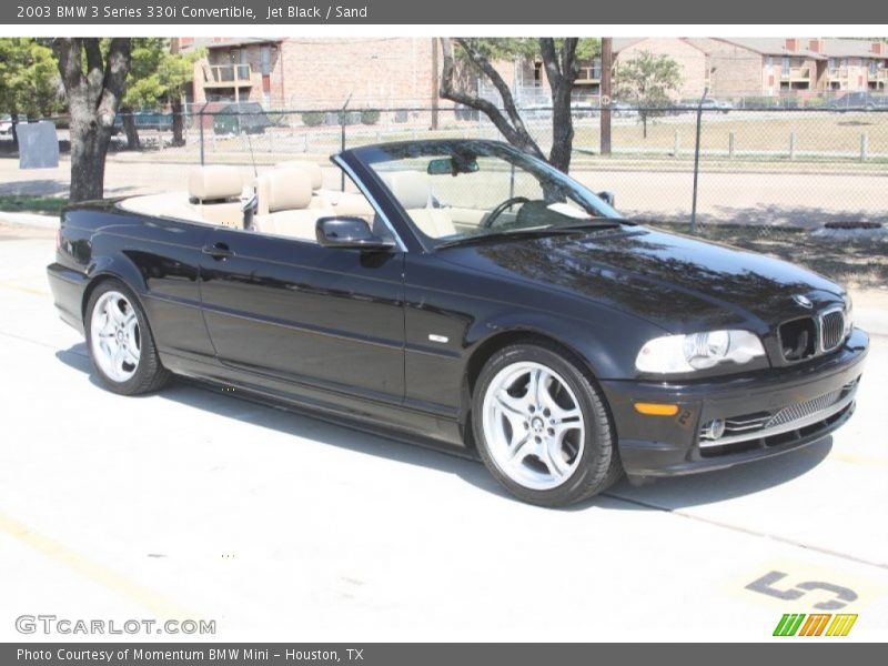 Jet Black / Sand 2003 BMW 3 Series 330i Convertible
