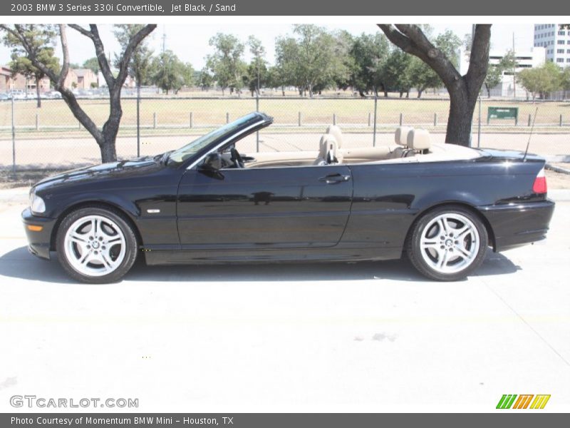  2003 3 Series 330i Convertible Jet Black
