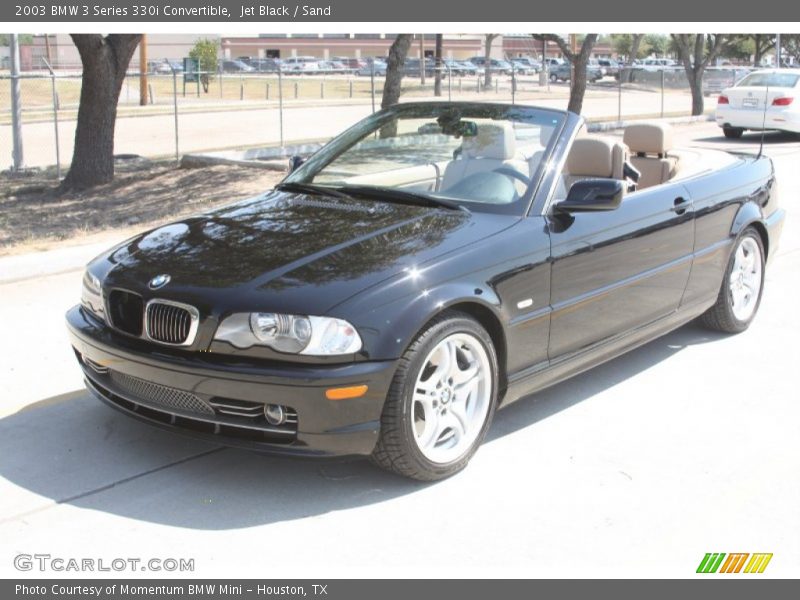 Front 3/4 View of 2003 3 Series 330i Convertible