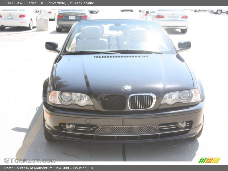 Jet Black / Sand 2003 BMW 3 Series 330i Convertible