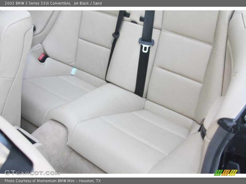  2003 3 Series 330i Convertible Sand Interior