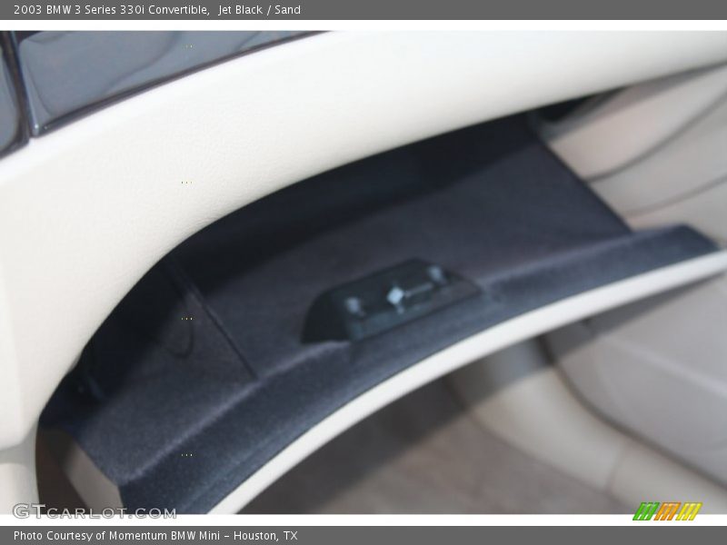 Jet Black / Sand 2003 BMW 3 Series 330i Convertible