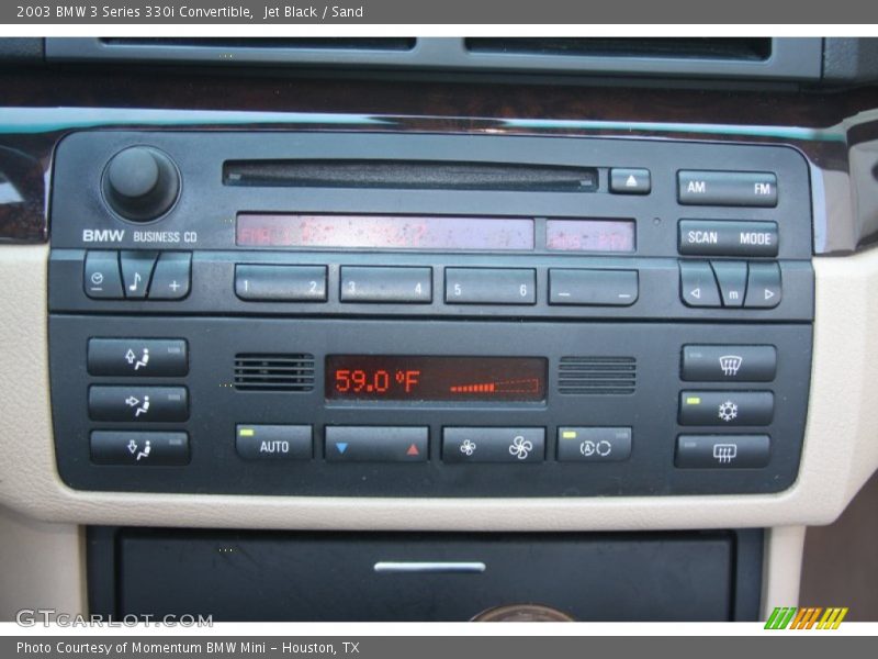 Audio System of 2003 3 Series 330i Convertible
