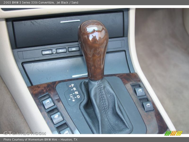  2003 3 Series 330i Convertible 5 Speed Automatic Shifter