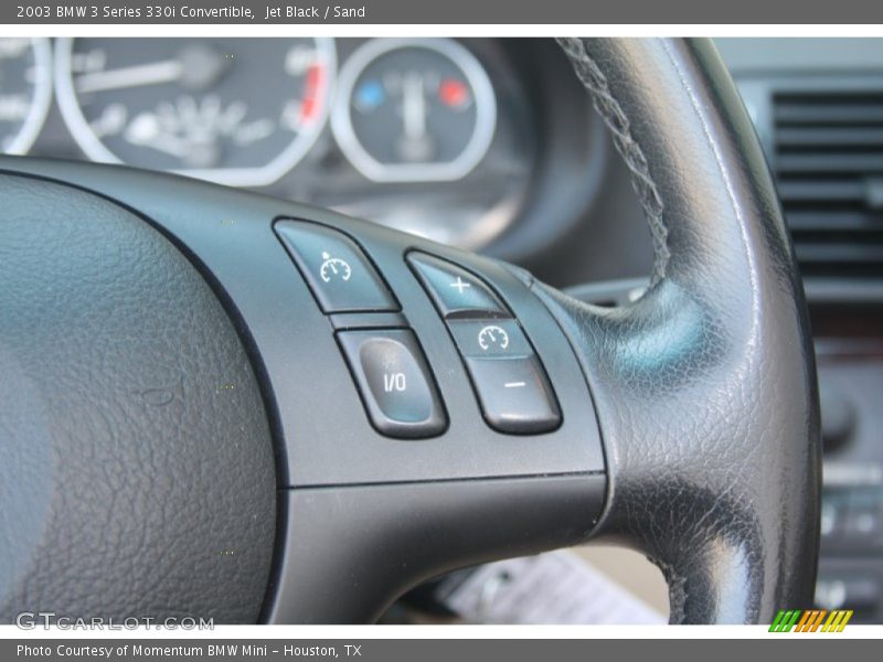 Controls of 2003 3 Series 330i Convertible