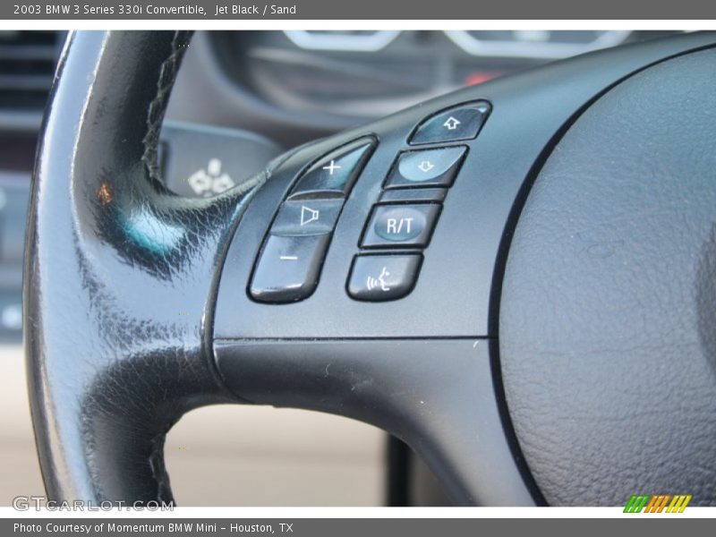 Controls of 2003 3 Series 330i Convertible