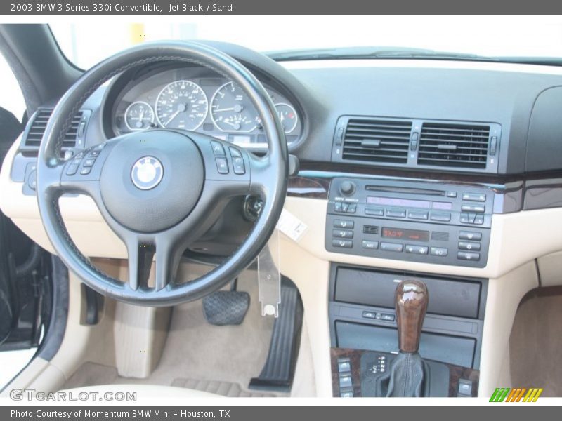 Jet Black / Sand 2003 BMW 3 Series 330i Convertible