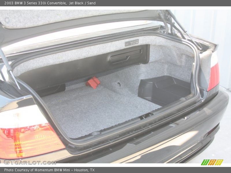 Jet Black / Sand 2003 BMW 3 Series 330i Convertible
