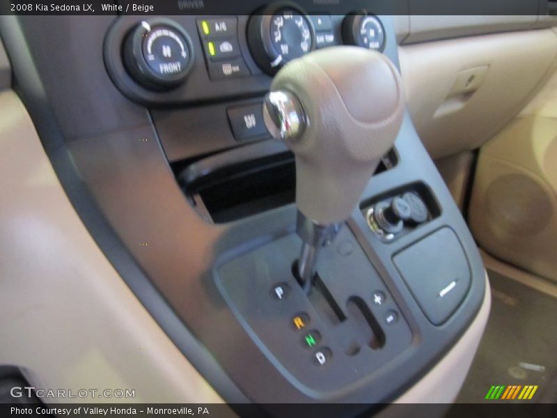 White / Beige 2008 Kia Sedona LX