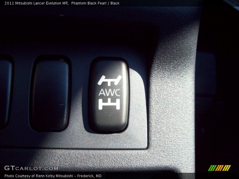 Controls of 2011 Lancer Evolution MR