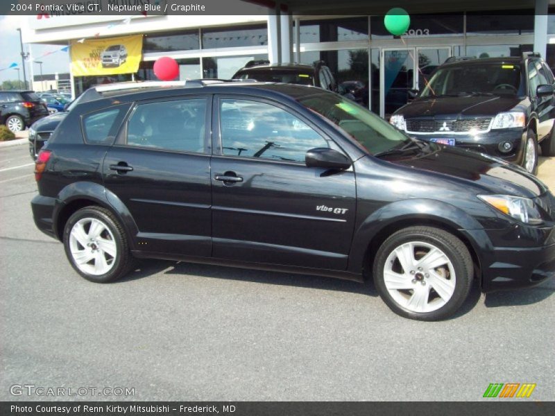 Neptune Blue / Graphite 2004 Pontiac Vibe GT