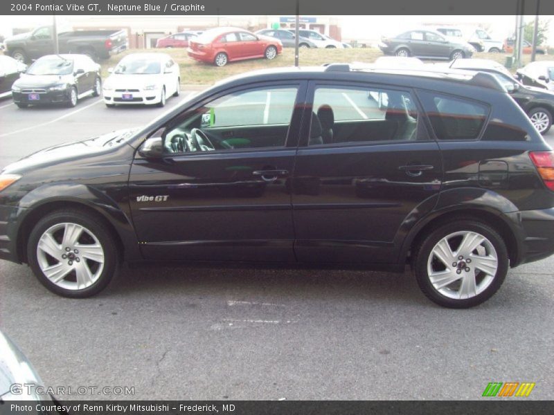 Neptune Blue / Graphite 2004 Pontiac Vibe GT