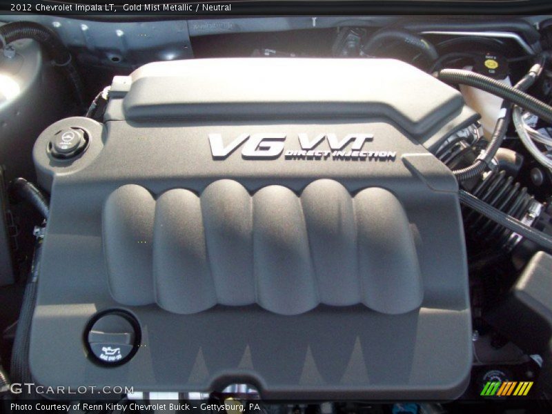  2012 Impala LT Engine - 3.6 Liter SIDI DOHC 24-Valve VVT Flex-Fuel V6