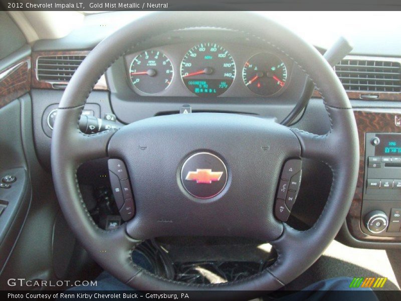  2012 Impala LT Steering Wheel