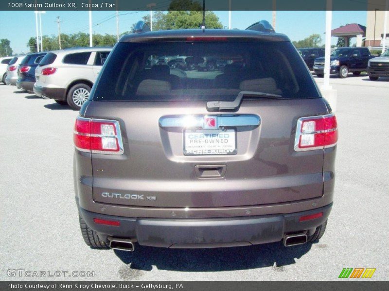 Cocoa / Tan 2008 Saturn Outlook XR