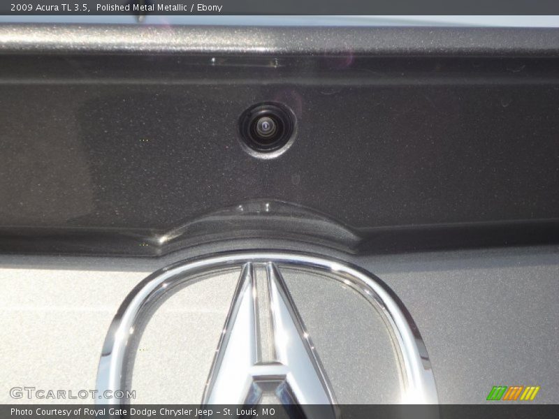 Polished Metal Metallic / Ebony 2009 Acura TL 3.5