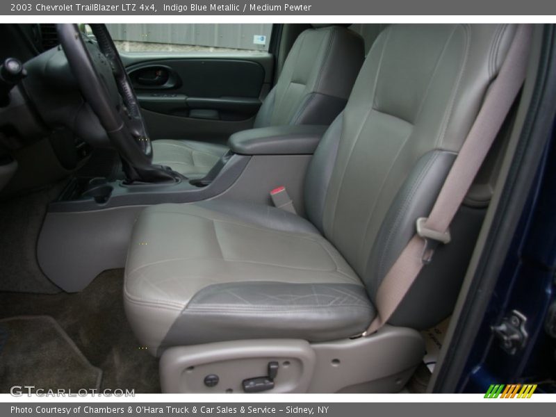 Indigo Blue Metallic / Medium Pewter 2003 Chevrolet TrailBlazer LTZ 4x4