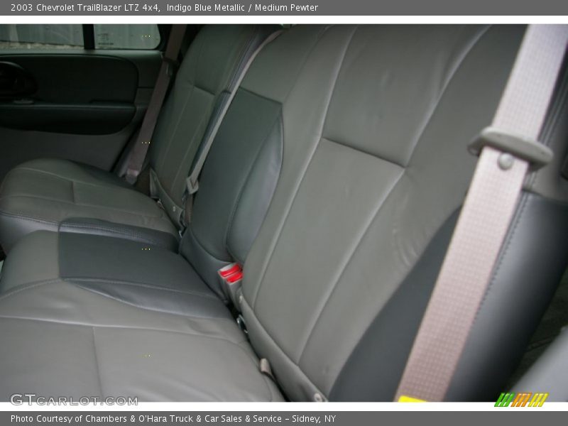 Indigo Blue Metallic / Medium Pewter 2003 Chevrolet TrailBlazer LTZ 4x4