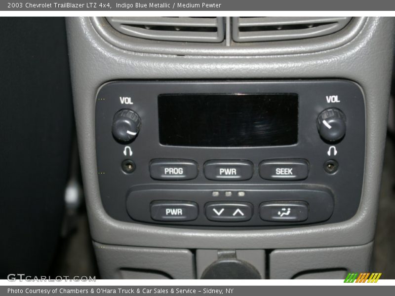 Indigo Blue Metallic / Medium Pewter 2003 Chevrolet TrailBlazer LTZ 4x4