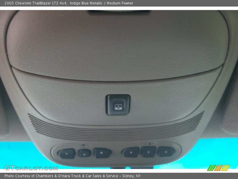 Indigo Blue Metallic / Medium Pewter 2003 Chevrolet TrailBlazer LTZ 4x4