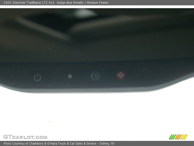 Indigo Blue Metallic / Medium Pewter 2003 Chevrolet TrailBlazer LTZ 4x4
