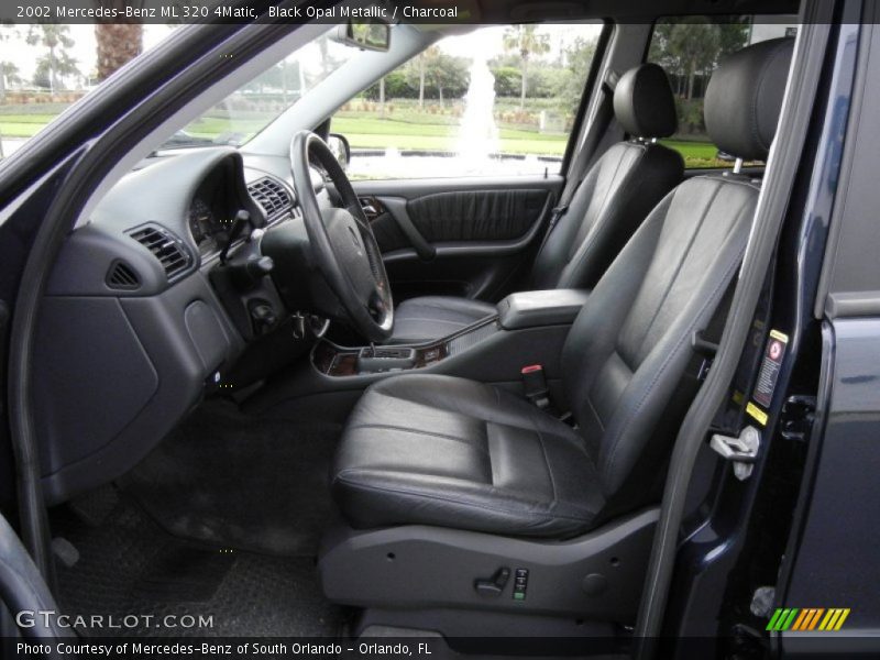 Front Seat of 2002 ML 320 4Matic