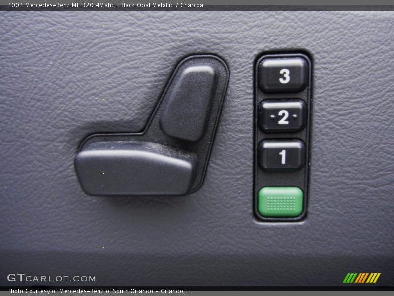 Controls of 2002 ML 320 4Matic