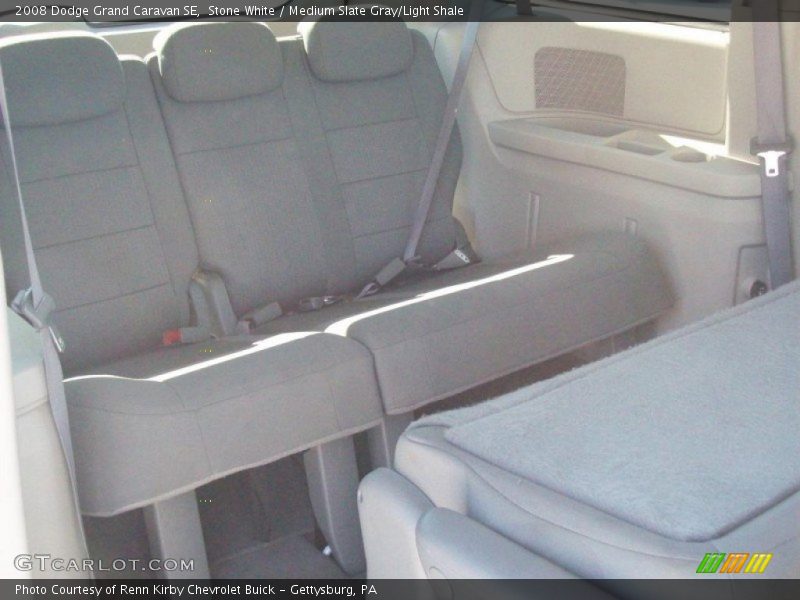 Stone White / Medium Slate Gray/Light Shale 2008 Dodge Grand Caravan SE