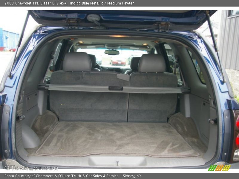 Indigo Blue Metallic / Medium Pewter 2003 Chevrolet TrailBlazer LTZ 4x4