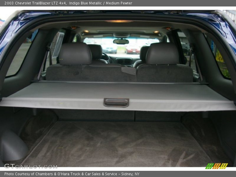 Indigo Blue Metallic / Medium Pewter 2003 Chevrolet TrailBlazer LTZ 4x4