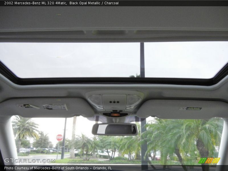 Sunroof of 2002 ML 320 4Matic