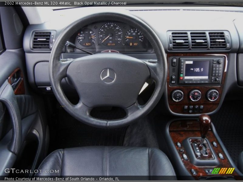 Dashboard of 2002 ML 320 4Matic