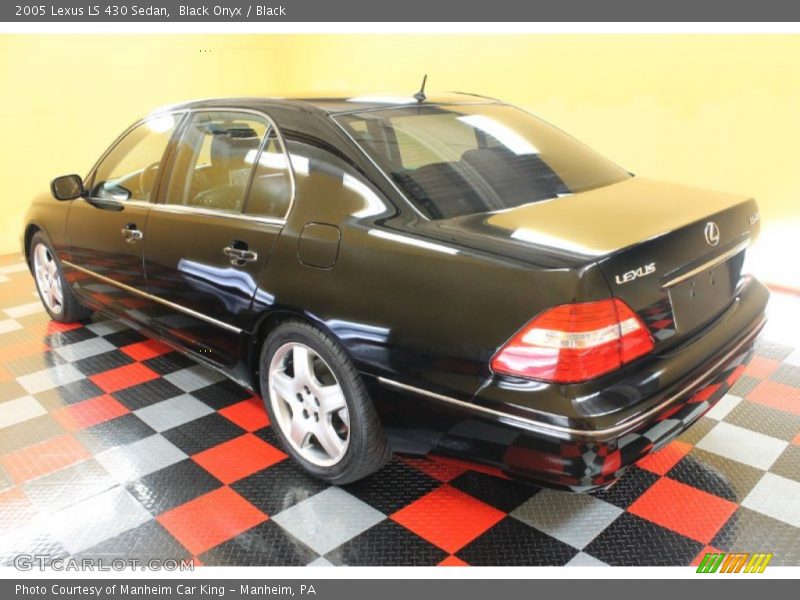 Black Onyx / Black 2005 Lexus LS 430 Sedan
