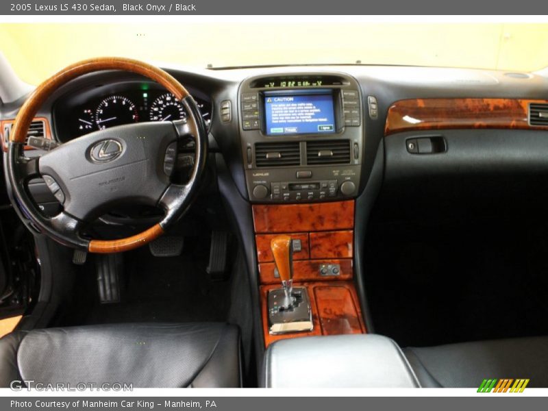 Black Onyx / Black 2005 Lexus LS 430 Sedan