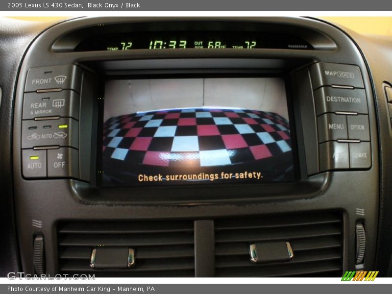 Black Onyx / Black 2005 Lexus LS 430 Sedan