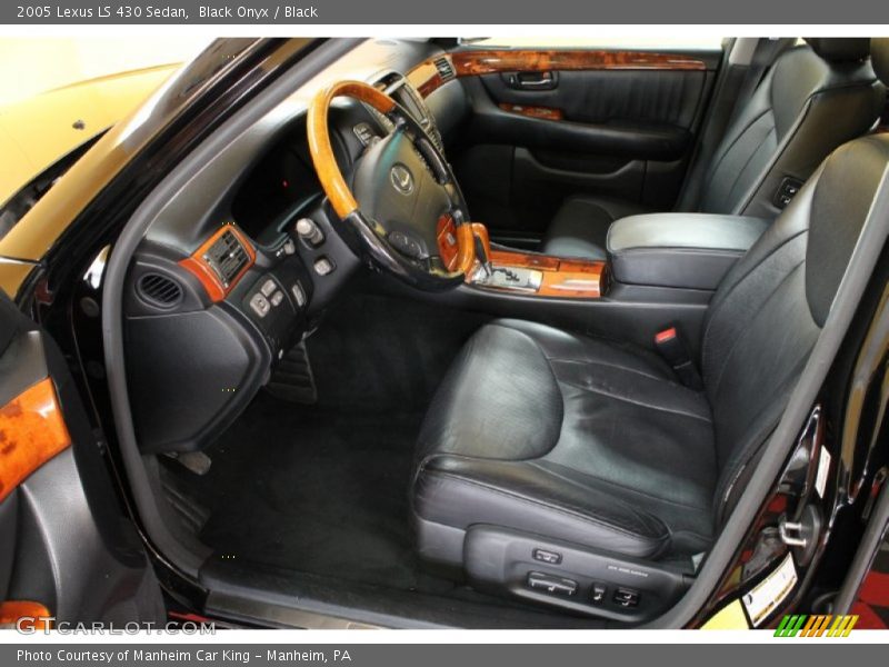 Black Onyx / Black 2005 Lexus LS 430 Sedan