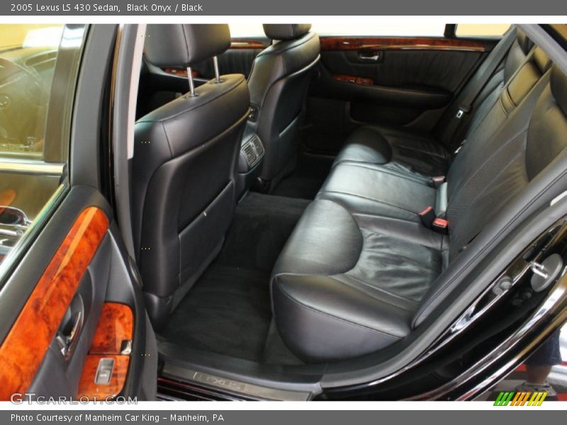 Black Onyx / Black 2005 Lexus LS 430 Sedan