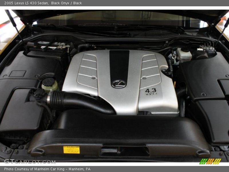 Black Onyx / Black 2005 Lexus LS 430 Sedan