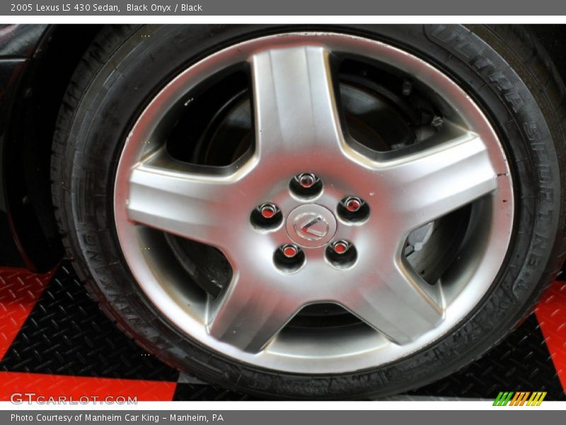 Black Onyx / Black 2005 Lexus LS 430 Sedan