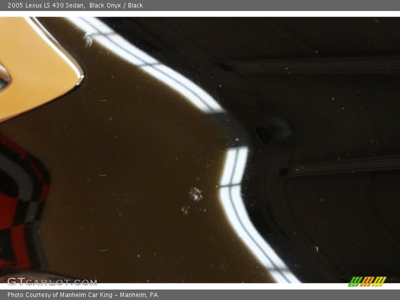 Black Onyx / Black 2005 Lexus LS 430 Sedan