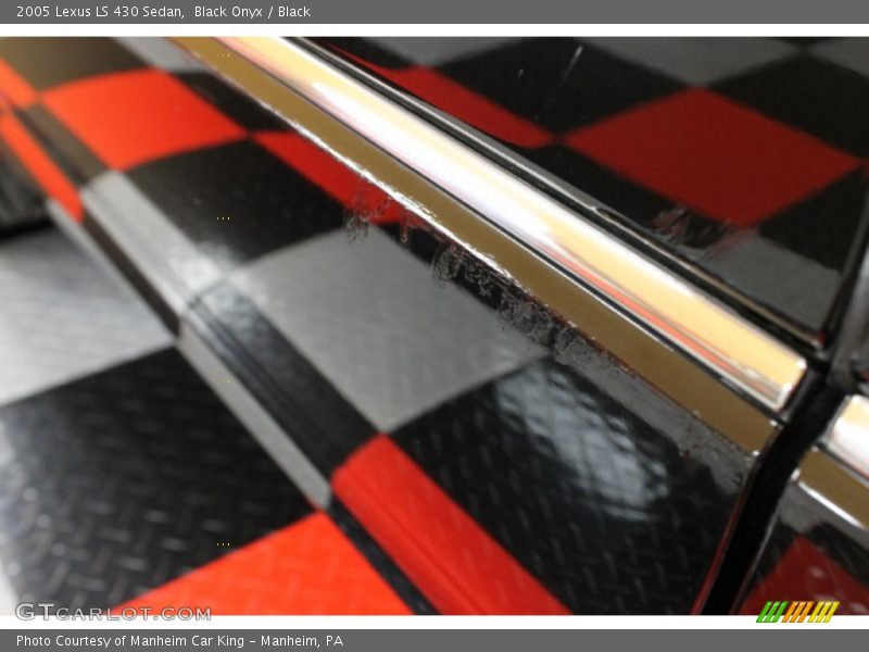 Black Onyx / Black 2005 Lexus LS 430 Sedan