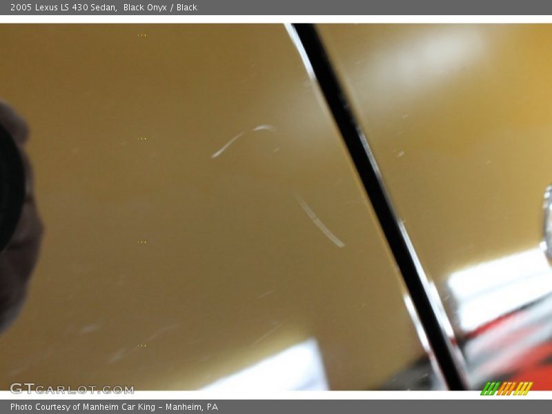 Black Onyx / Black 2005 Lexus LS 430 Sedan