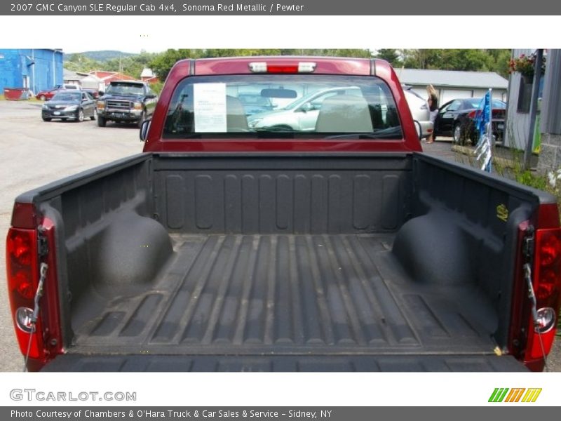 Sonoma Red Metallic / Pewter 2007 GMC Canyon SLE Regular Cab 4x4