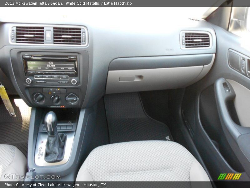 White Gold Metallic / Latte Macchiato 2012 Volkswagen Jetta S Sedan
