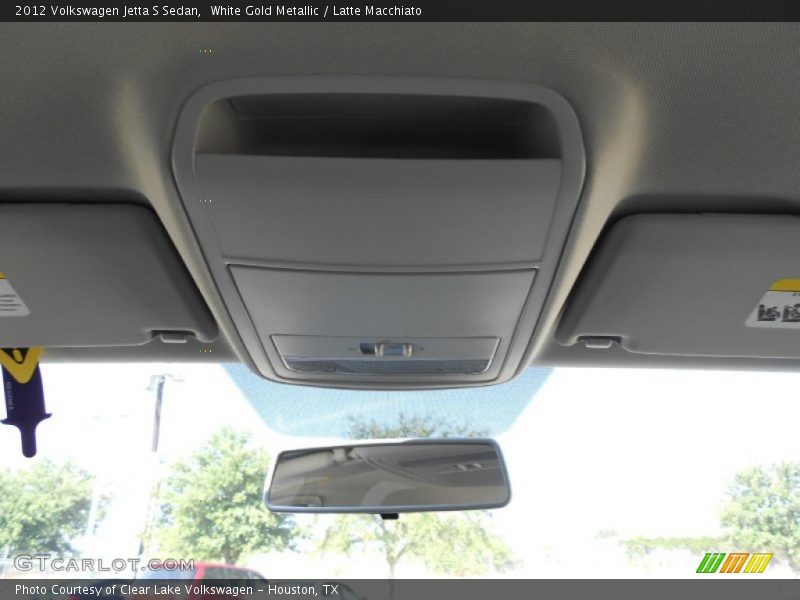 White Gold Metallic / Latte Macchiato 2012 Volkswagen Jetta S Sedan