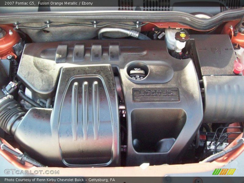 Fusion Orange Metallic / Ebony 2007 Pontiac G5