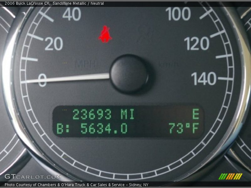 Sandstone Metallic / Neutral 2006 Buick LaCrosse CX
