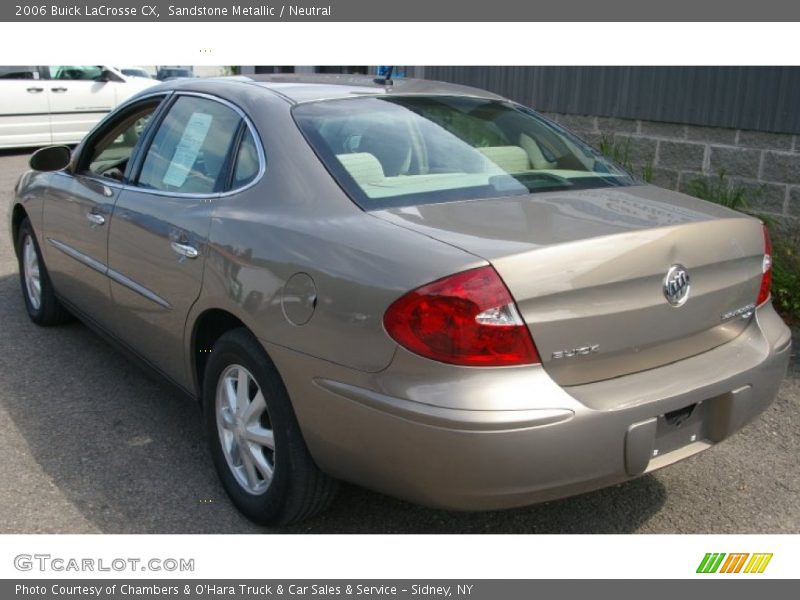 Sandstone Metallic / Neutral 2006 Buick LaCrosse CX