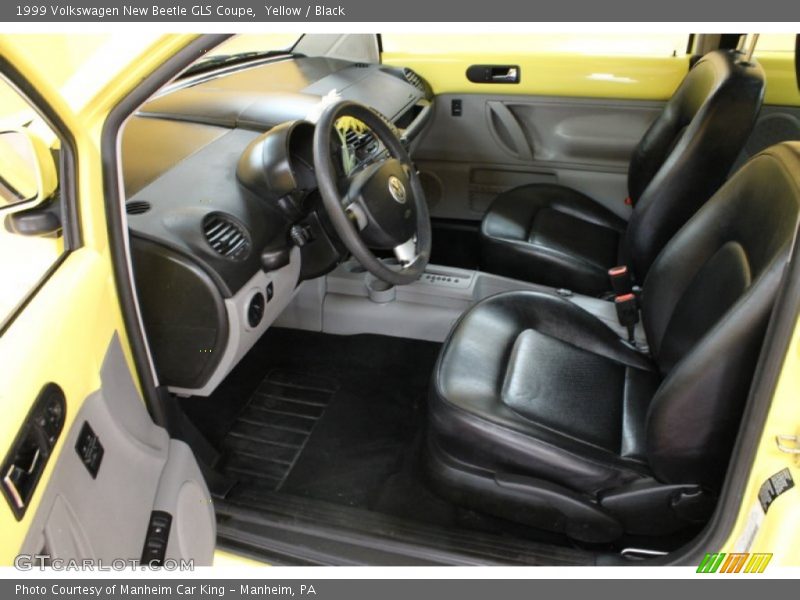 Yellow / Black 1999 Volkswagen New Beetle GLS Coupe